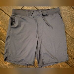 Hylete Activewear Shorts Mens Medium Gray Comfort  Drawstring Waist
